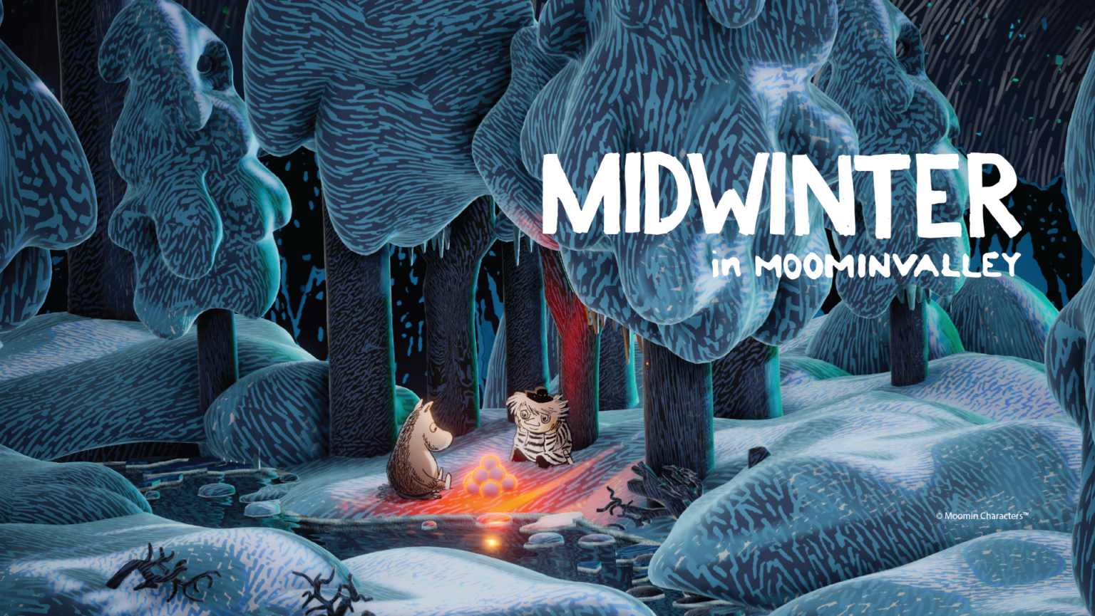 Midwinter in Moominvalley